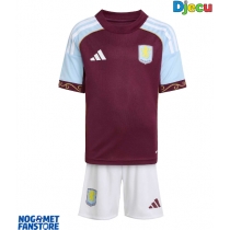 Aston Villa Pau Torres #14 Domaci Dres za djecu 2025-26 Kratak Rukav (+ Kratke hlače)